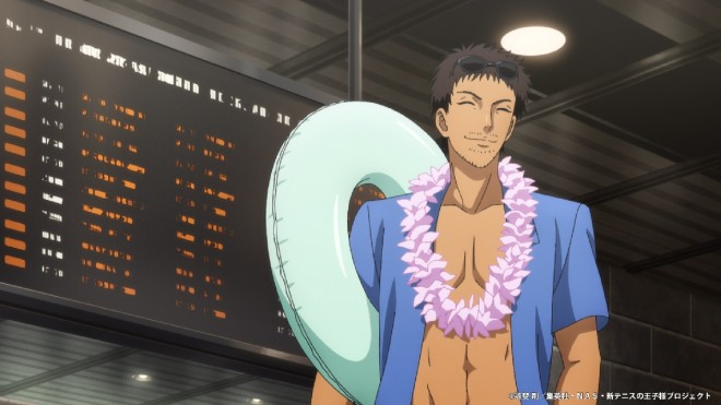 Scene from The New Prince of Tennis U-17 World Cup Semifinal